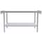 Koolmore 16 Gauge Stainless Steel Commercial Equipment Stand - 30 x 48 Heavy Duty Griddle Stand w/Undershelf EQT-163048 - alternate 6